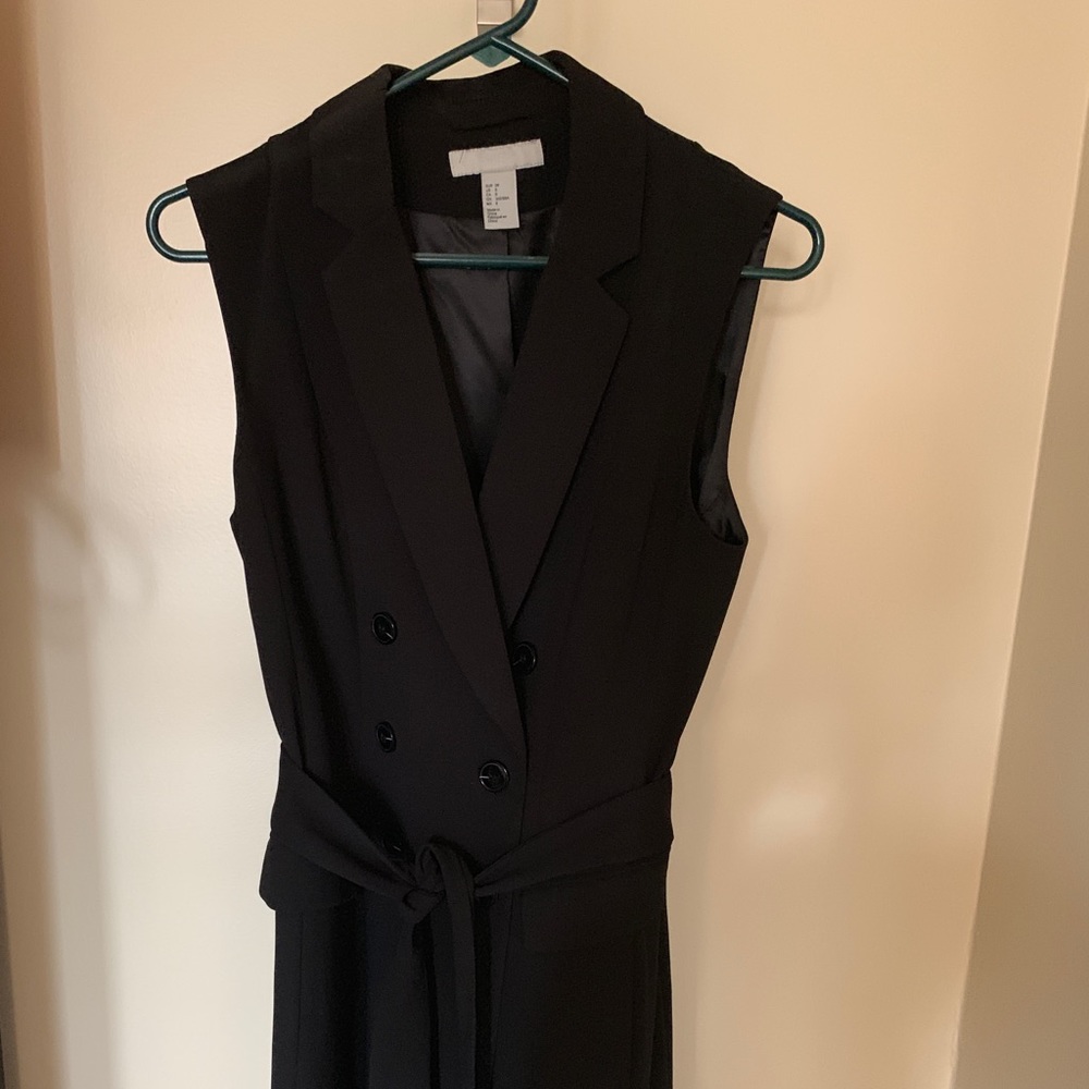H&M Wrap Tuxedo Dress